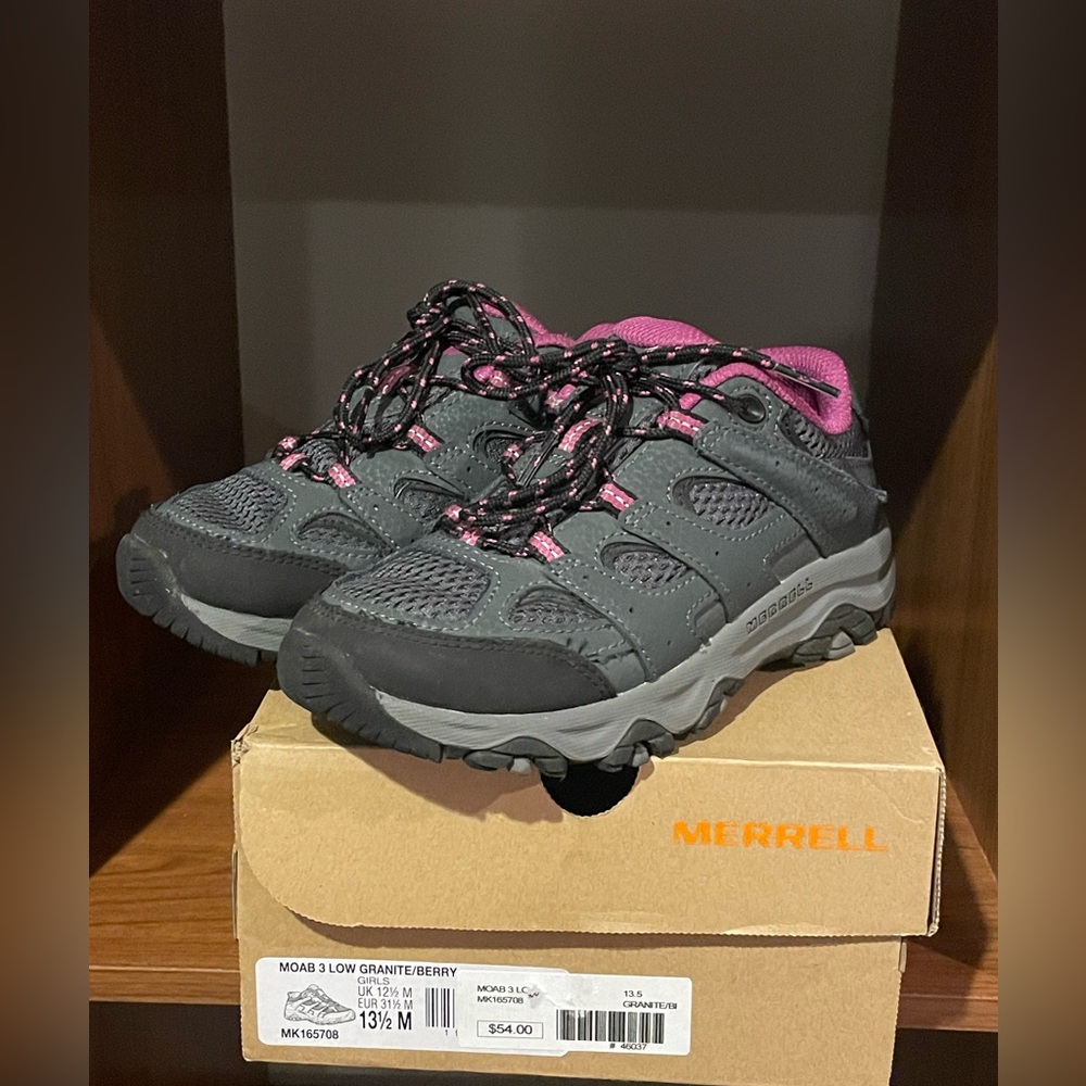 Merrell Granite and Berry Trail Shoes